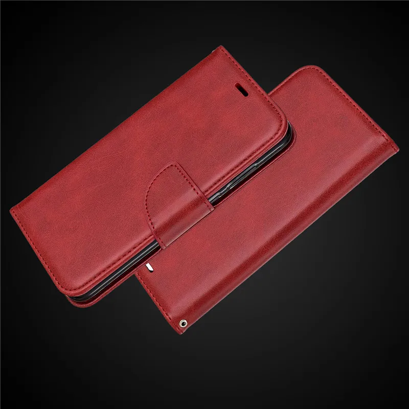 Leather Flip Case For Xiaomi Redmi 6 6A 7 7A 8 8A 9 9A 9C Note 9 Pro 9S Note 10 Pro POCO X3 Mi 10 Lite 10T Pro Wallet Case Cover