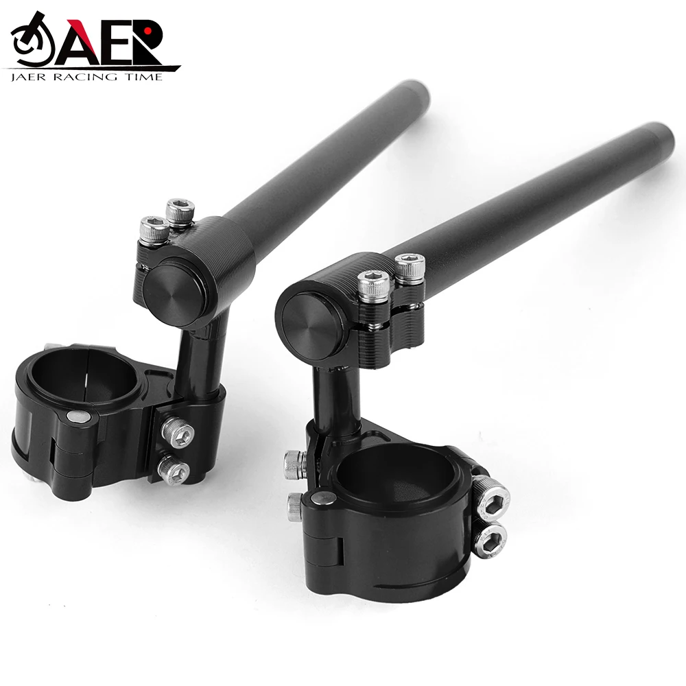 

37mm CNC Billet Aluminum Adjustable Clip-On Handlebar Fit most of sport bike with 37mm fork clip