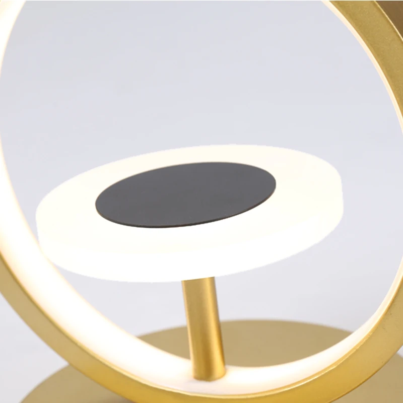 FKL Nordic Modern LED Ceiling Lamp Simple Golden Aisle Porch Cloakroom Bedroom Study Interior Decoration Ceiling Light image 5