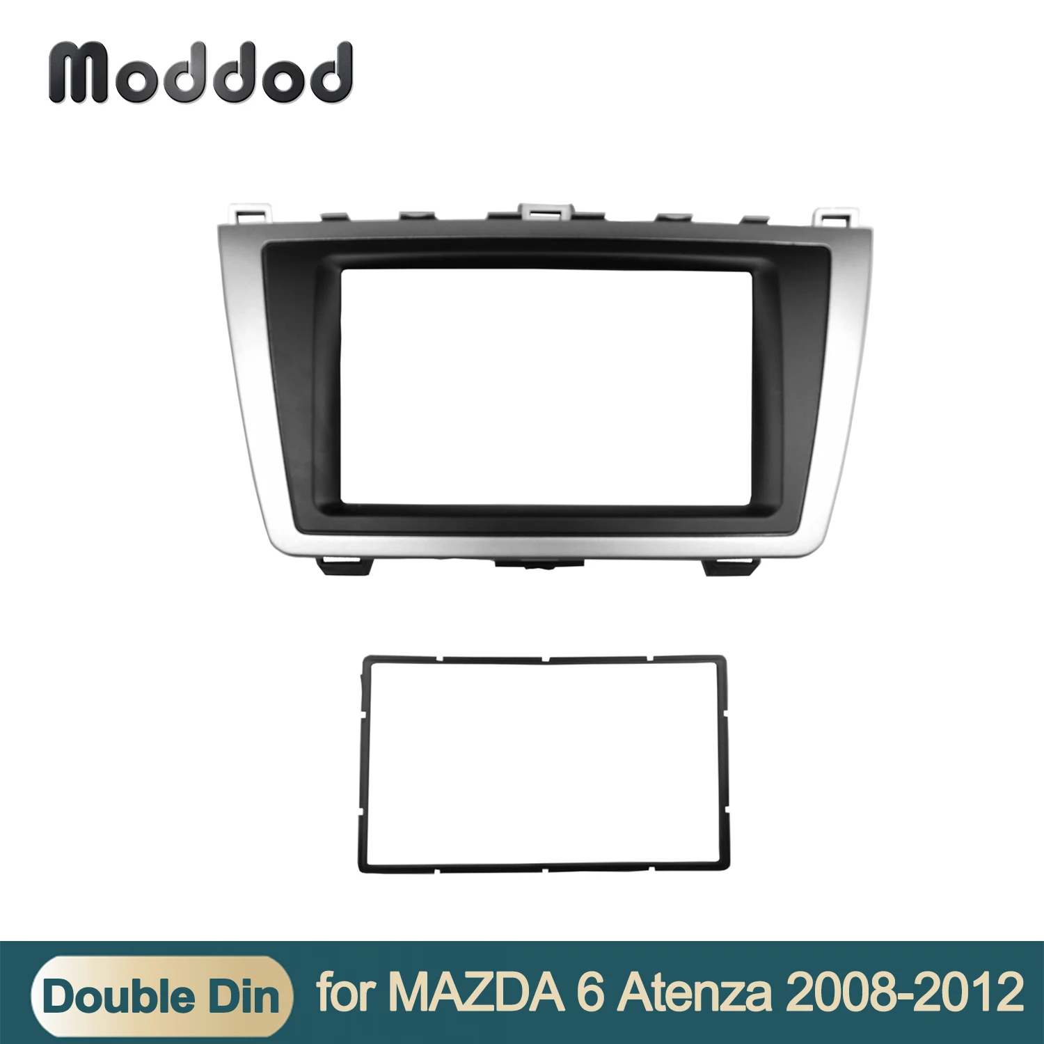 

Двойная 2 Din радиопанель для MAZDA 6 Atenza 2008-2012 GPS DVD стереопанель установка для крепления приборной панели установочный комплект аудио рамка обо...