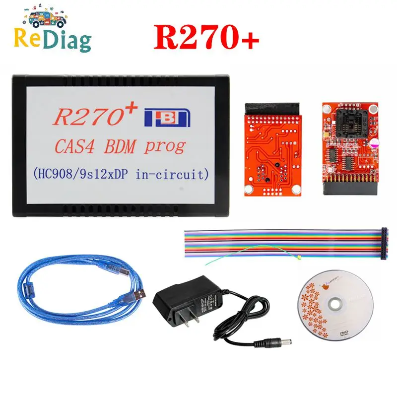 

R270+ V1.20 Auto R270 CAS4 BDM Programmer R270+ Professional for BMW Key Prog Car Diagnostic Free Shipping