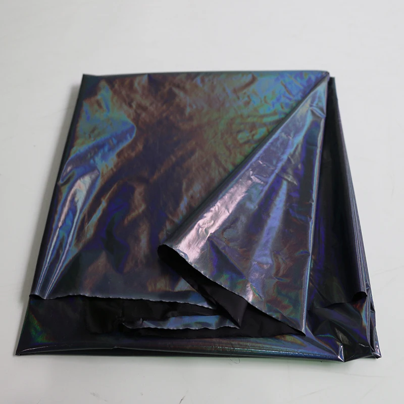 100 cm * 145 cm hochwertiges, dünnes, leichtes Nylongewebe, hochdichtes, laserglänzendes Taftmaterial für Winterjacken – Detail 17