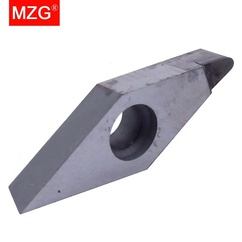 MZG 1pcs VCGT 1103  VCGT 1604 04 08 12 PCD CNC Cutting Aluminum Copper Processing Boring Turning Diamond Insert for SVXC Holder