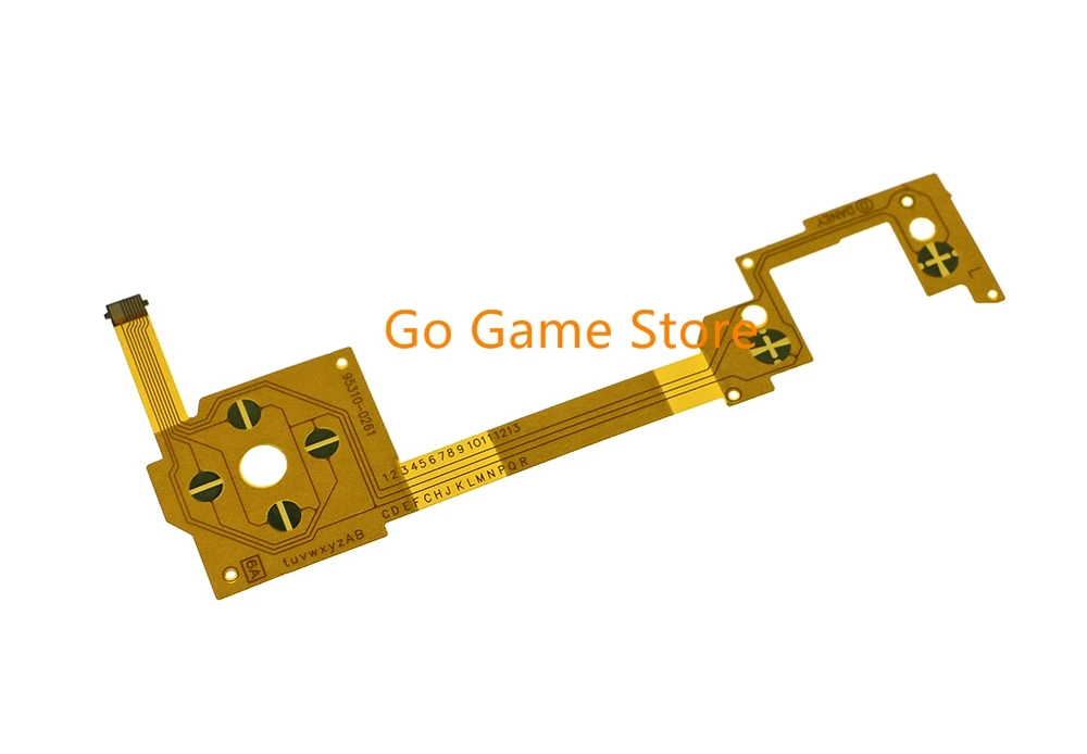 1Set Voor Wii U Pad Gamepad Controller Rechter Knop Geleidende Film Lint Flex Kabel