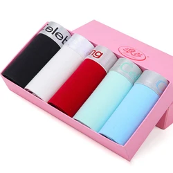 5Pcs/lot Panties Women Letter Cotton Soft Female Briefs Lingerie Seamless Women's Lady Underwear Plus SizeXXL Underpants
