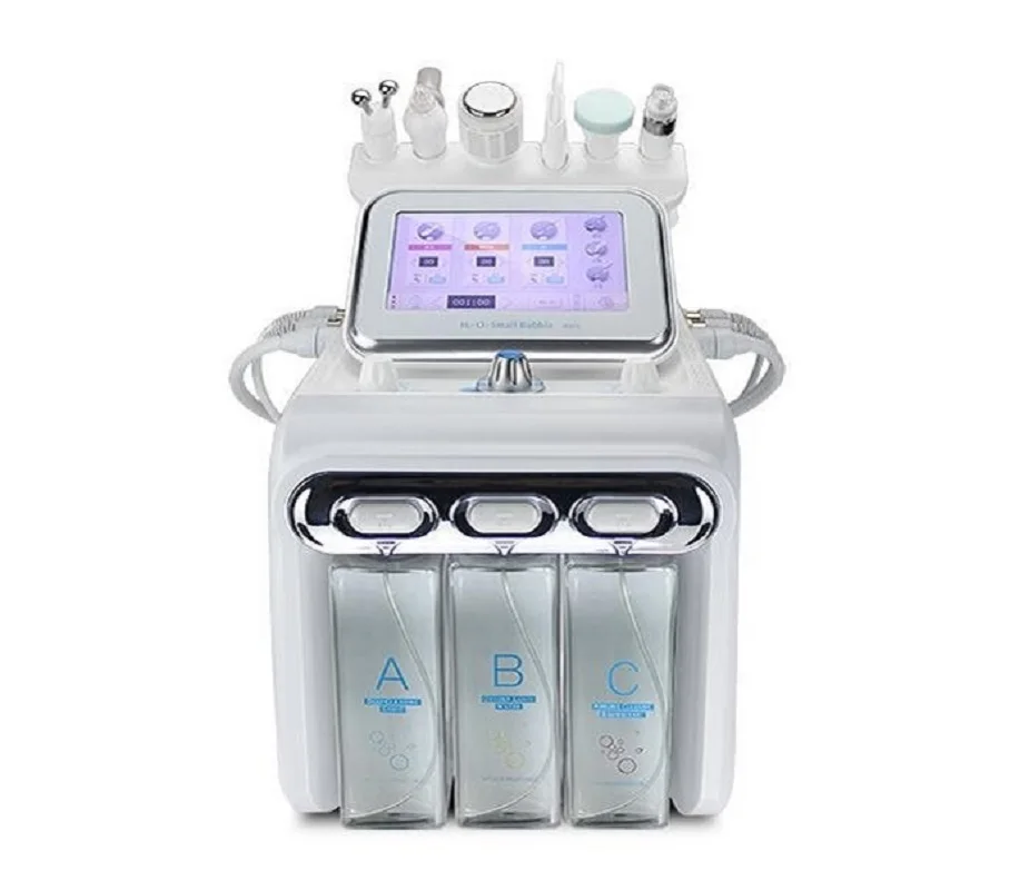 

Whitening small bubble beauty oxygen facial machine / bubble facial H2O2 hydrogen oxygen jet cleaning machine