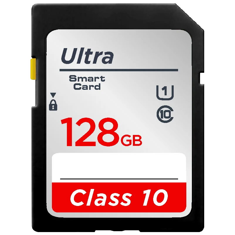 Tarjeta de memoria SD de alta velocidad, memoria Flash de 16GB, 32GB, C10, 128GB, 64GB, para cámara