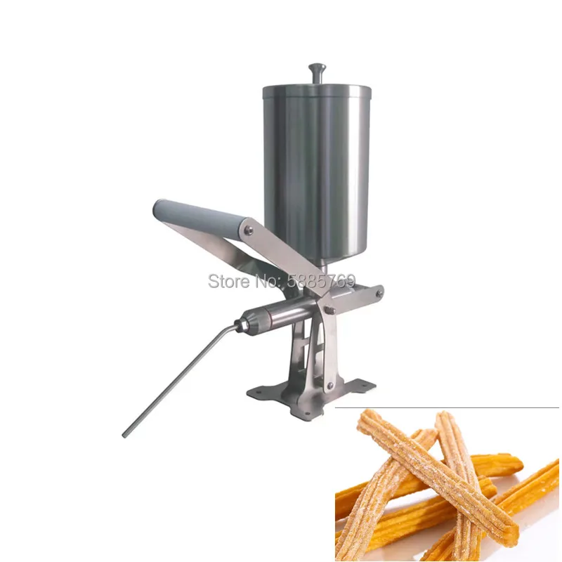 WCF-2.3L 스페인어 츄로스 필러, 잼 필링 머신 매뉴얼