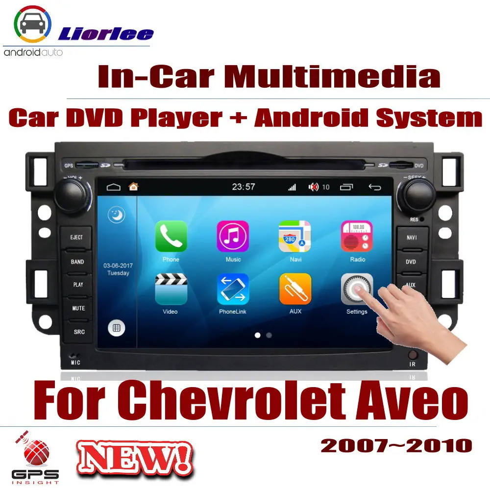 

For Chevrolet Chevy Aveo 2007-2010 Car Radio DVD GPS Player Navigation Android HD Displayer System Audio Video Stereo In Dash