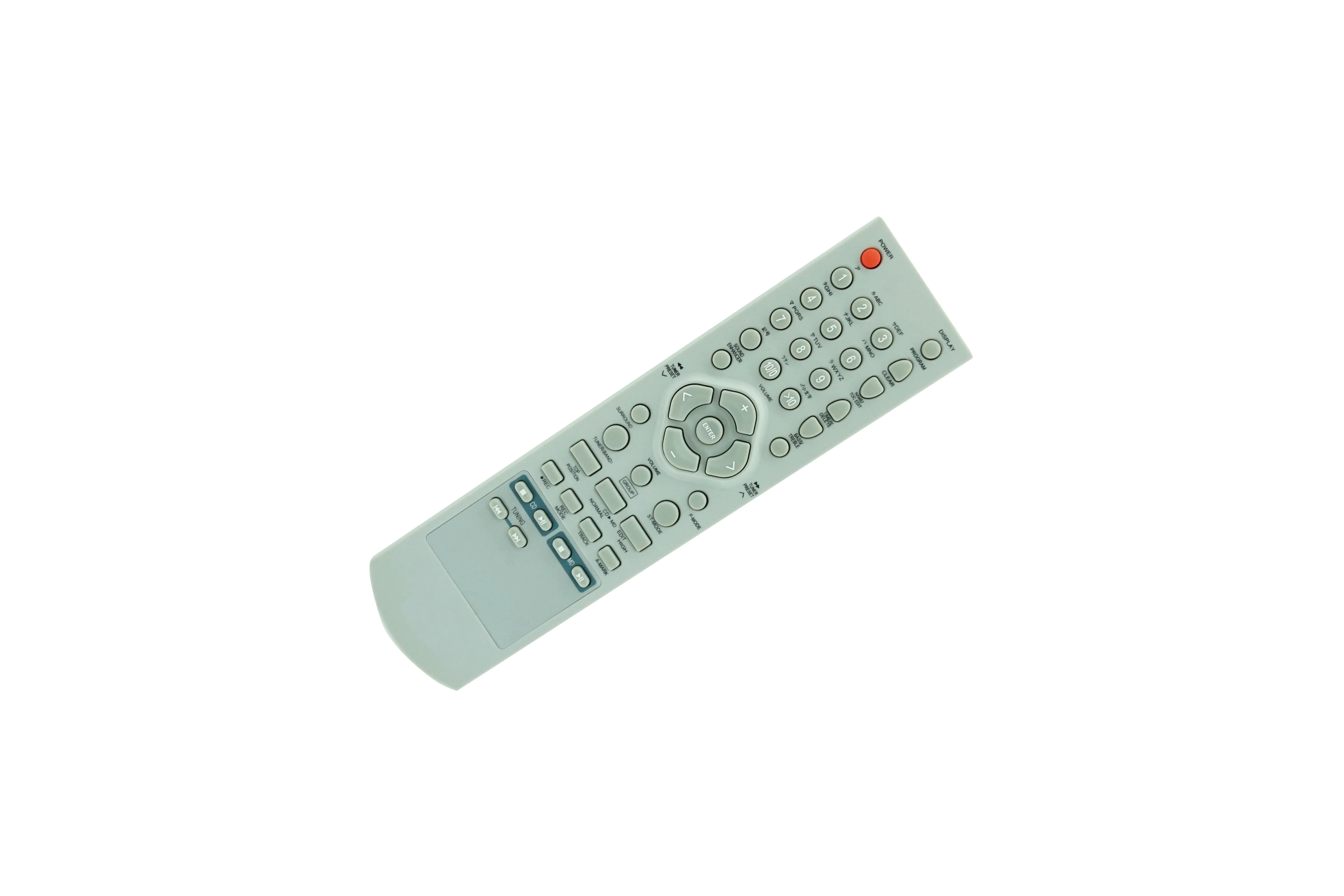 Mando a distancia para sistema de AUDIO estéreo Sharp RRMCG0076SJSAS SD-FX10, 1 BIT, MD/CD