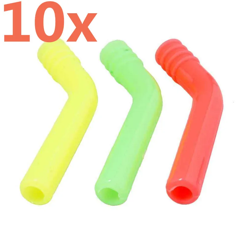 10Pcs Rc Uitlaatpijp Extension Silicone Tube Voor Hsp 1/8 1/10 Schaal Modellen Nitro Rc Auto 02026 85789 102009 02124