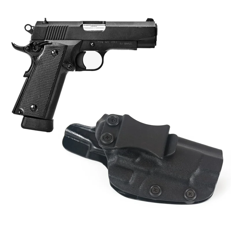 Kydex Internal Concealment Holster For Imbel Md1 Gc .380 Bifilar IWB Inside the Waistband Concealed Carry Belt Case Clip