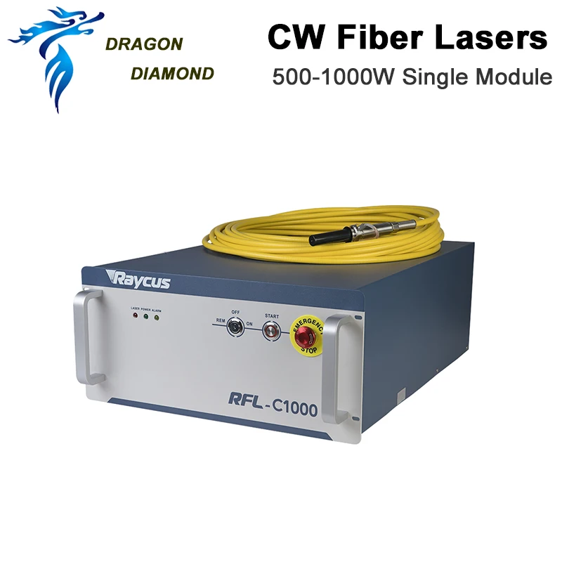 Originele Raycus Laser Bron RFL-C1000 (En) 1000W Enkele Module Cw Fiber Laser Voor Fiber Snijmachine