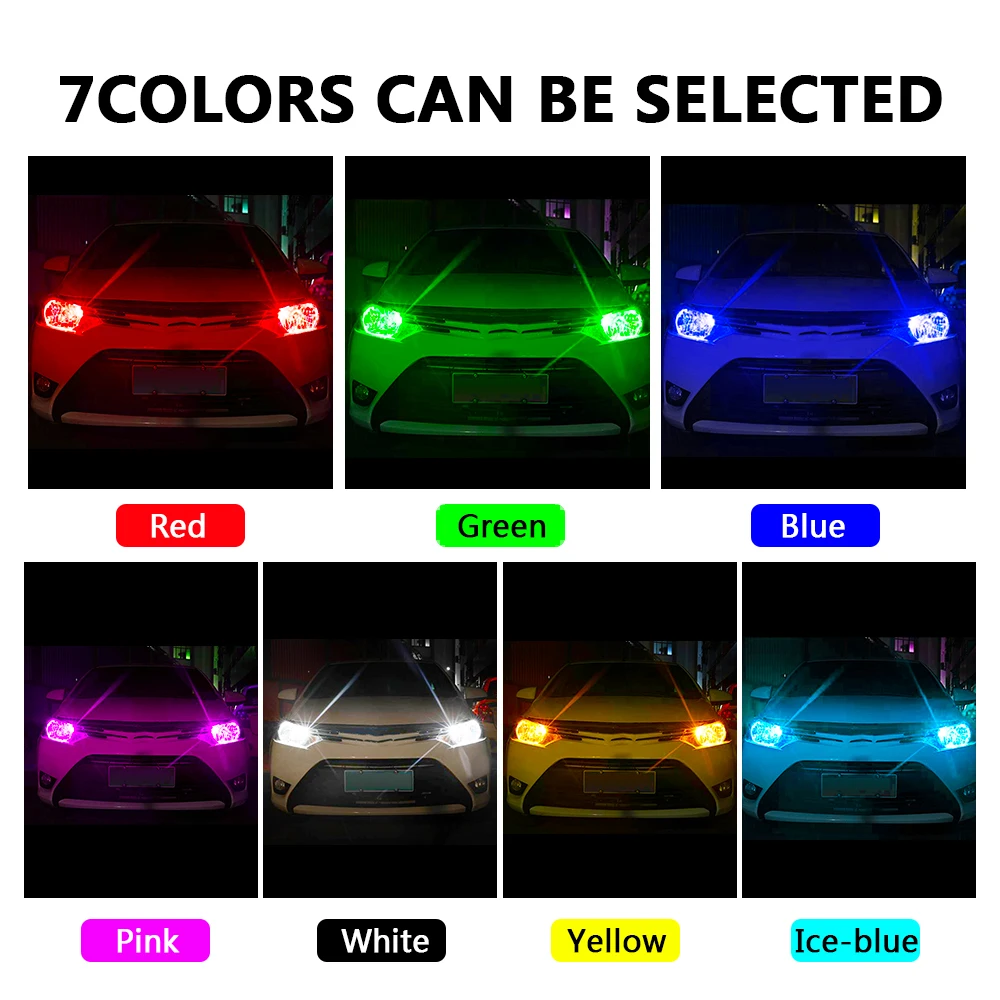 10PCS W5W LED T10 Car Light COB Glass Housing Auto Automobiles Wedge License Plate Lamp Interior Dome Reading Light t10 DRL Bulb image 6