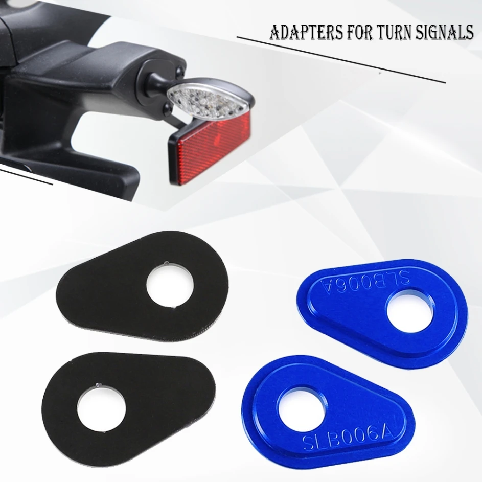 Motorcycle Turn Signal Indicator Adapter Spacers Moount Plates For Yamaha YZF R7 R1 R6 R3 R25 R1M R1S R15 V3.0 R15 V2.0 R6S R9