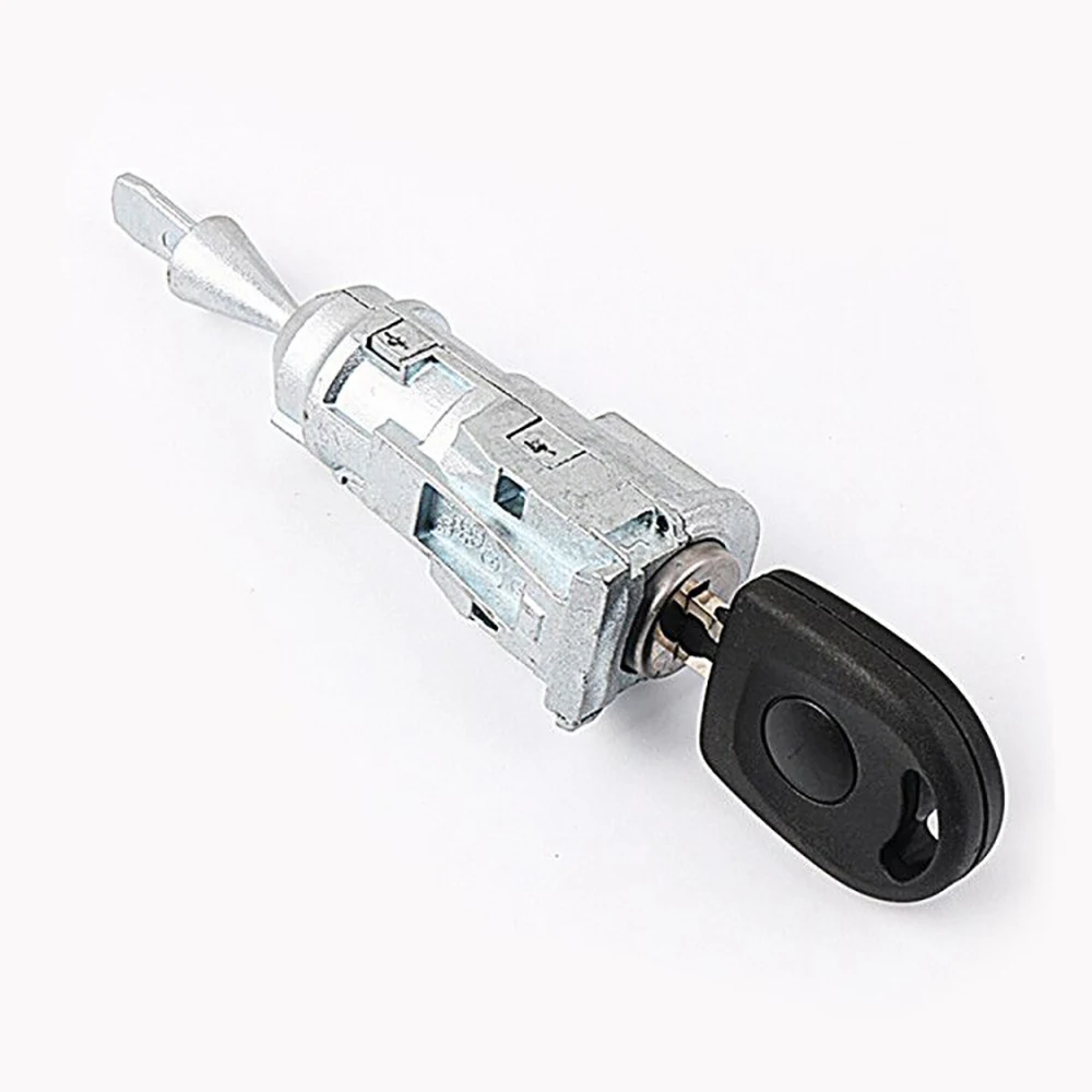 OkeyTech Car Door Lock Cylinder for VW  Volkswagen New santana Jetta Polo Tiguan Left Front Main Door Lock Core Cylinder Key