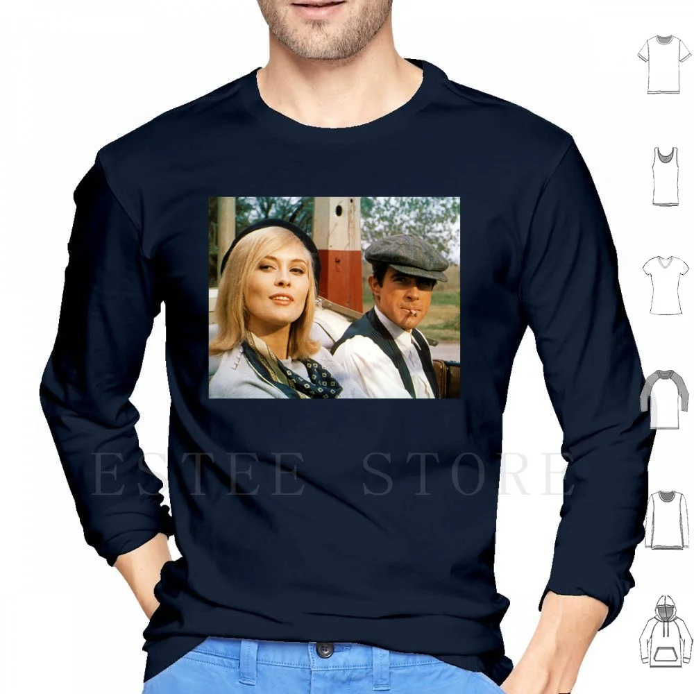 Bonnie And Clyde Hoodies Bonnie And Clyde Warren Beatty Faye Dunaway Arthur Penn 60s Vintage Film Movie Cinema