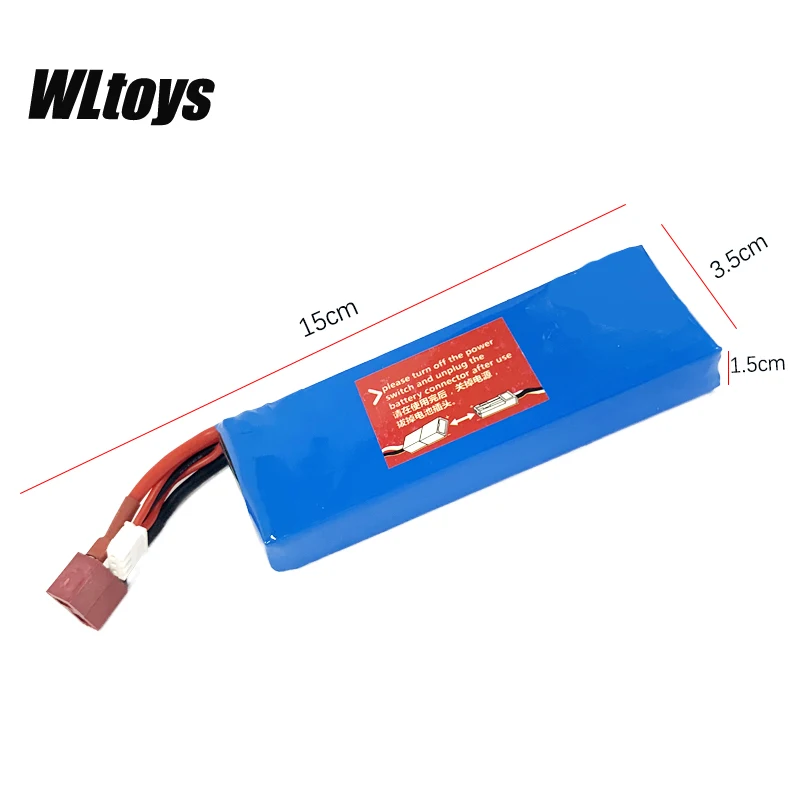 Original Wltoys battery for  124019 124018 124016 124017 car 2s 7.4 V 2200mAh Lipo battery for high speed RC car  Lipo battery