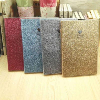 MIRUI Cute Love PVC Notebook A5/A6 Student Paper Diary School Shiny Cool Kawaii Agenda Schedule Planner Sketchbook Gift Office