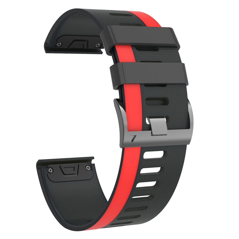 26/22mm silicone pulseira de relógio para garmin fenix 7 7x 6 6x pro 5 5x plus 3 hr enduro epix gen 2 smartwatch liberação rápida pulseira de pulso