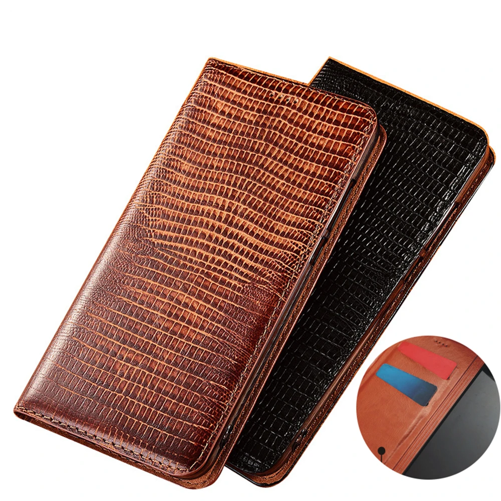 Real Leather Magnetic Phone Case Credit Card Pocket For Asus ZenFone 7 Pro ZS671KS Phone Bag For ZenFone 7 ZS670KS Flip Case