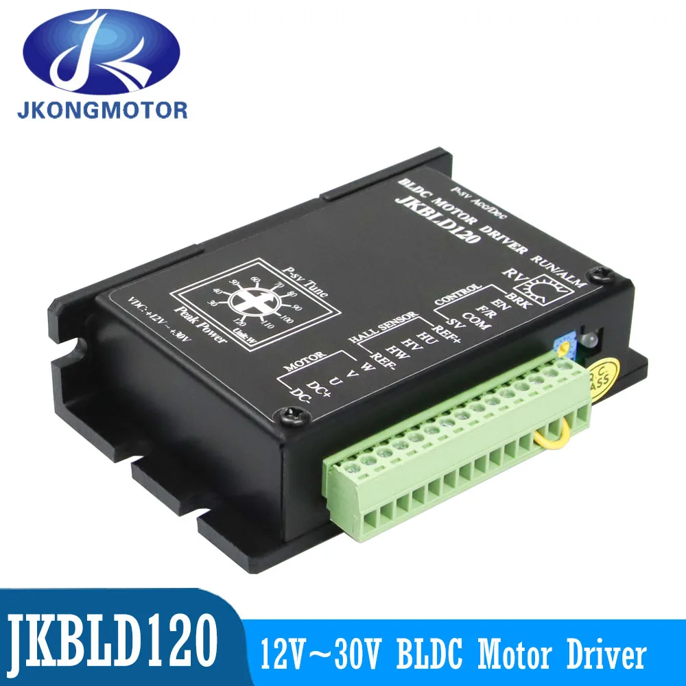 

Jkongmotor 70w 120W BLDC Motor Driver BLD70 BLD120 12V 24v 30v Brushless Dc motor driver for 42BLS & 57BLS