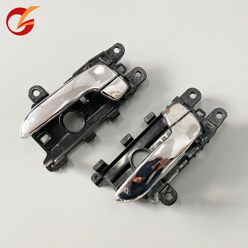 use for 2014 2015 2016 2017 K3 Forte Cerato front inside handle rear door inner chrome handle