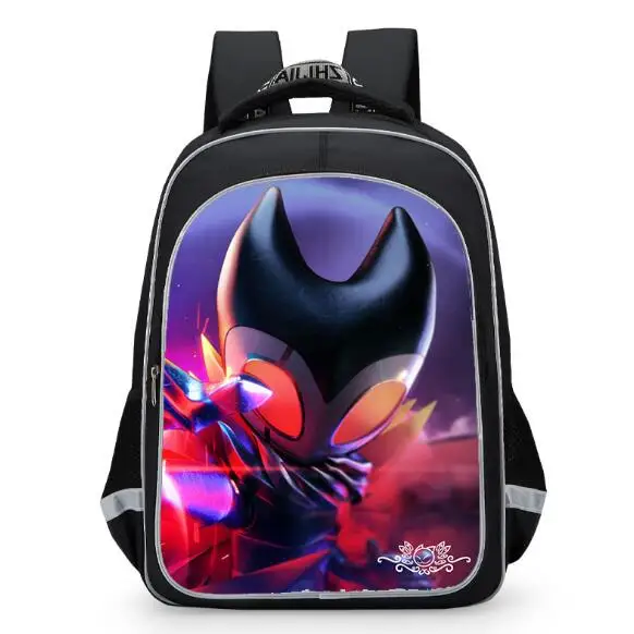 Children schoolbag Hollow Knight Print Game Peripheral Backpack Cartoon Student Casual Backpack Lightweight Orthopedics Mochila