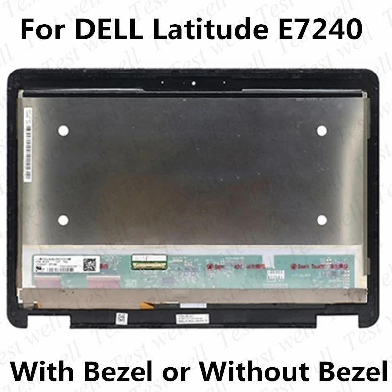 

12.5" For DELL Latitude E7240 LCD screen Assembly Touch Display LP125WF1 SPA4 1920*1080 FHD