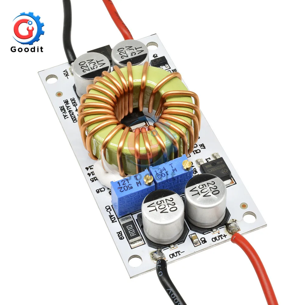 10A 250W/500W Boost Converter Constant Voltage Constant Current Drive Power Supply Module DC-DC Step Up Module Voltage Regulator