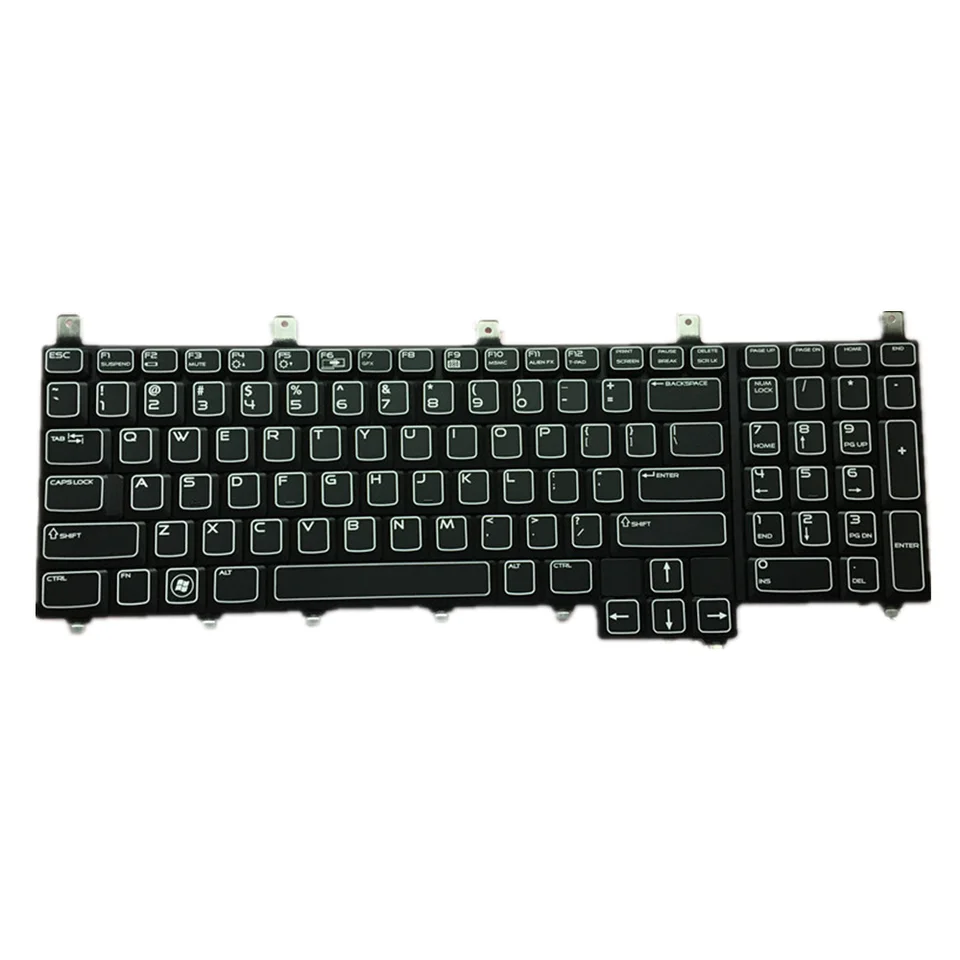 Laptop Keyboard For DELL Alienware M17x M17x R1 R2 R3 R4 M18X R1