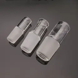 1pcs Lab Glass hollow plug 14# 19# 24# 29# Standard mouth stopper Grinding air plugs for flask school experiment