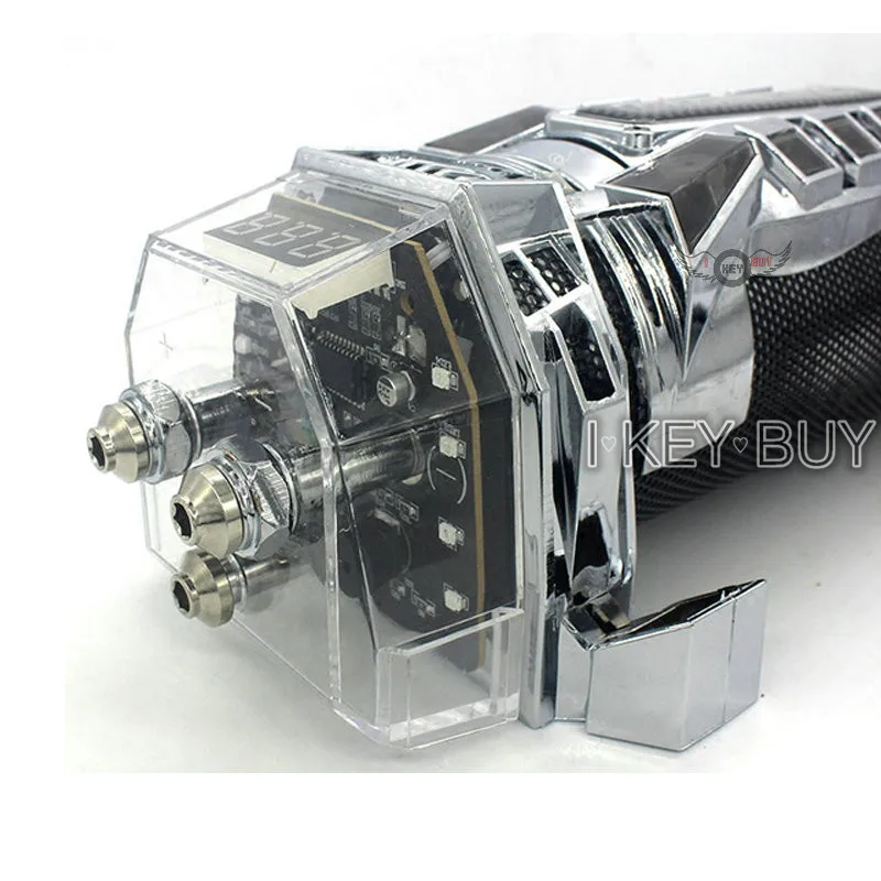 4.0 Farad Super Power Capacitor Car Audio Subwoofer Modified with Lights LED Voltage Display 4F Filter Capacitor Stabilized Pond