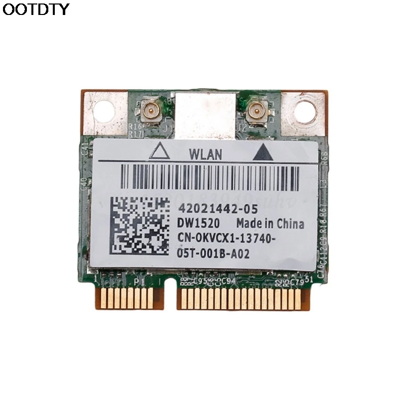 بطاقة واي فاي DW1520 Dual Band ، PCI-E BCM943224HMS ، لـ DELL