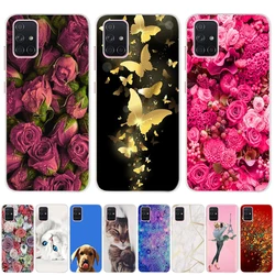 For Samsung Galaxy A71 Case Luxury Painted Patterned Soft TPU Silicone Back Cover For Samsung A 71 A71 A715F/DS 6.7