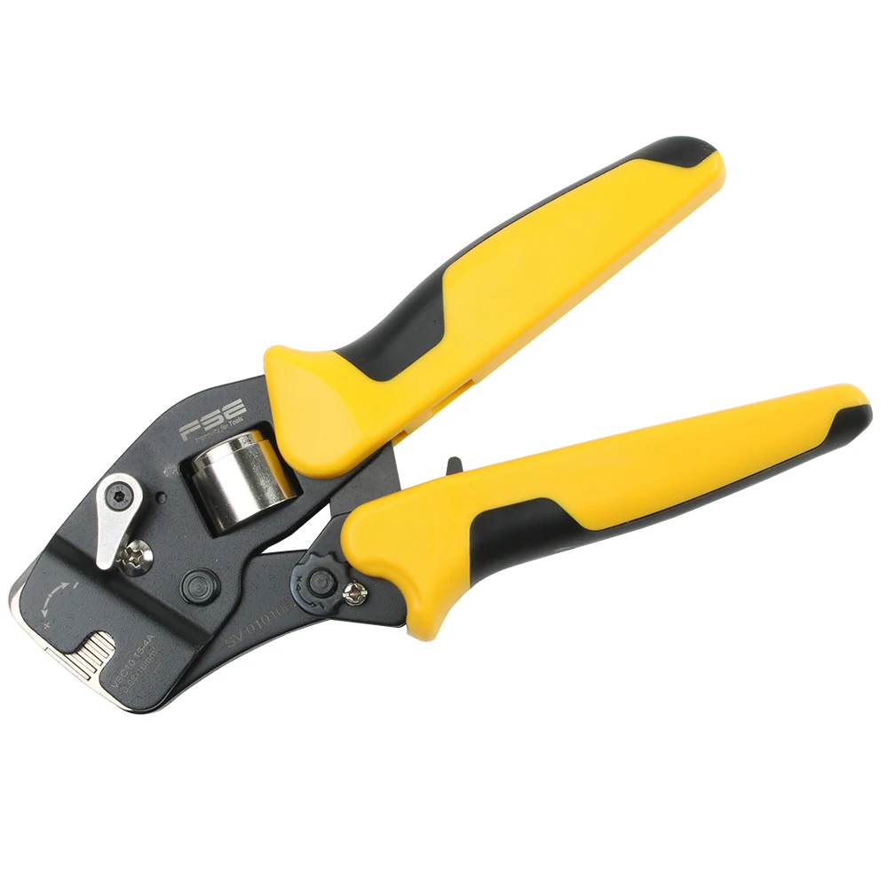 Hand tools mini-type self-adjustable crimping plier VSC10 16-4A Special 23-5AWG four-sided crimp Tweezers Knife