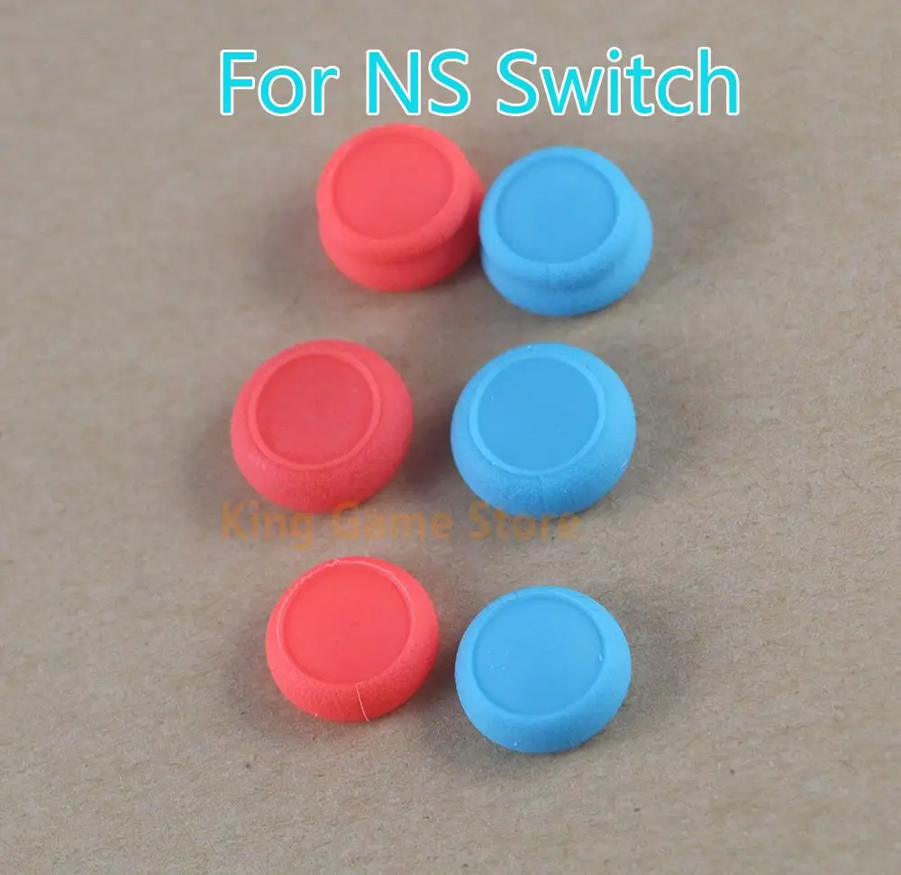 1set 6 In 1 Silicone Thumb Grip Cap Set Joystick Cover Cap Cover For Nintend Switch NS Pro Game Controller