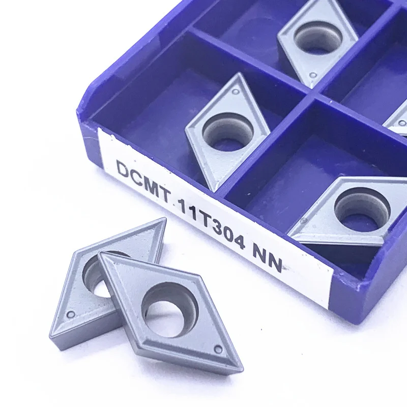 CCMT09T304 DCMT11T304 NN LT10 utensile per tornitura 100% originale CCMT DCMT 09 t304 inserto in metallo duro CNC fresatura interna in tungsteno taglio