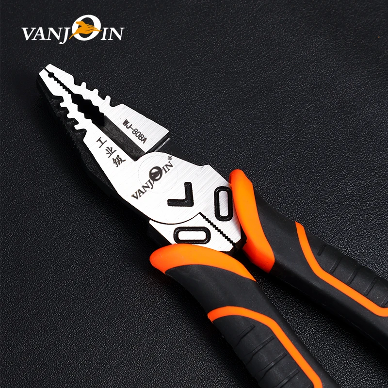 

Multifunctional Stripping Pliers Alicate Crimpador Wire Cutters Diagonal Cutting Nippers Combination Pliers Electrician Tools