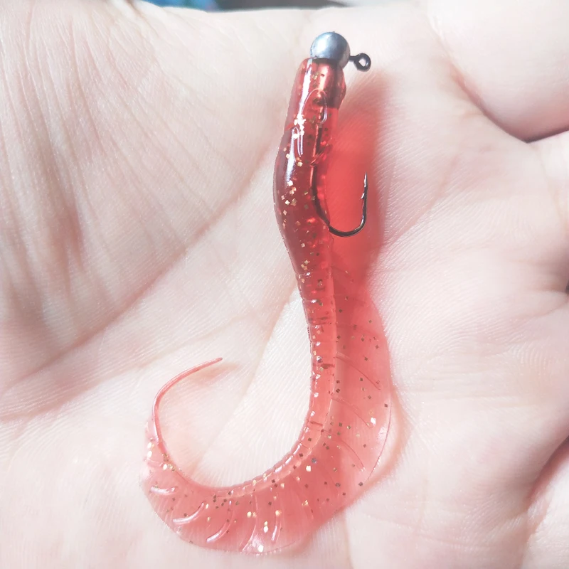 Poetryyi-釣り用の人工ソフトベイト,魚を捕まえるためのルアー,シリコン,シーバス,コイ,釣り道具,7cm,2.5g