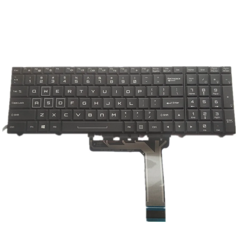Laptop Keyboard For CLEVO P750 P751 P755 P770 P771 P775 P870 P750TMG P750TM1-G DM-G ZM Black US English