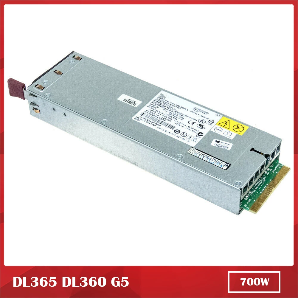 

100% Test for Power Supply for DL365 DL360 G5 1U DPS-700GB A 393527-001 412211-001 411076-001 700W Work Good