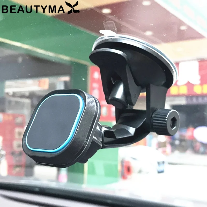 Adjustable Magnetic Car Holder Magnet Car Phone Holder Windshield Stand Mount Support Free Hand For iPhone 13 Mini 12 Bracket