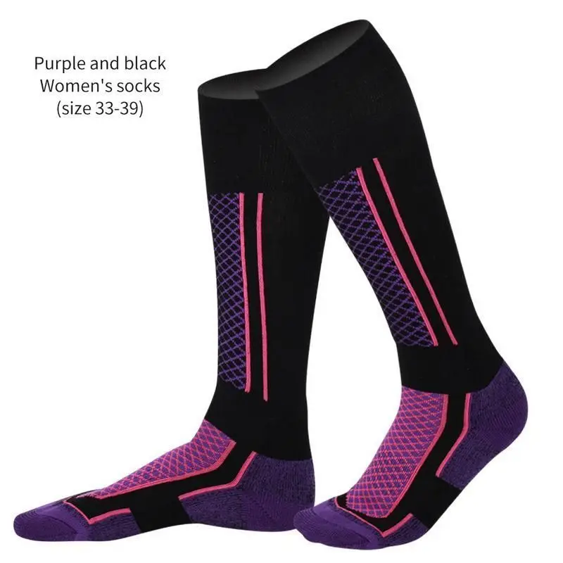 1 Pair Outdoor Winter Warm Men Thermal Socks Thick Cotton Sports Snowboard Skiing Socks Stiockings Sports Socks