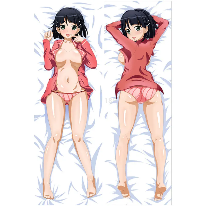 50x150CM Anime Sword Art Online Gun Gale Online Asada Shino Dakimakura Case Two-sided 3D Print Bedding Hugging Body Pillow Cover