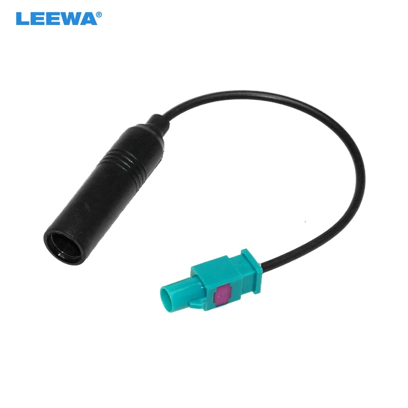 

LEEWA Car Radio DIN TO FAKRA Antenna Adapter For Audi/Volkswagen/Skoda Install Aftermarket Stereo #CA6832