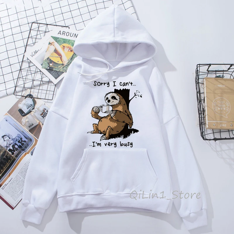 Snorlax  I’Ll Do It Tomorrow Funny Graphic Hoodie Women Harajuku Kawaii Clothes Animal Print Women’S Sweatshirt Unisex Hoody