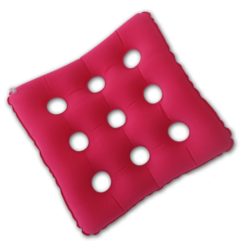 PVC Air Cushion Inflatable Seat Cushion Anti Bedsore Decubitus Chair Pad Medical Wheelchair Mat Home Office Seat Cushion