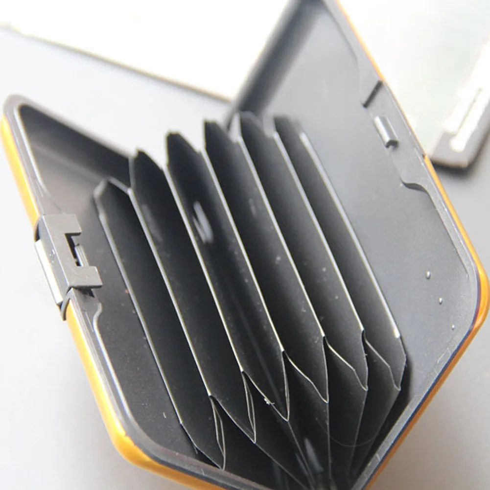 

Wallet Business ID Credit Card Case Holder Anti RFID Scanning Card Holders for Men Women PR Sale
