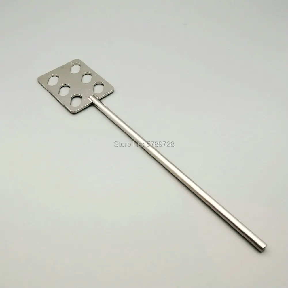 1pc Stainless Steel Square Type Stirring Blade laboratory Mixing agitator